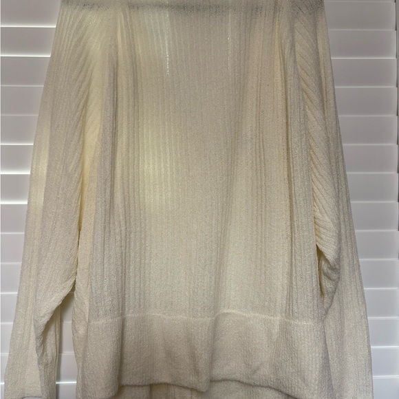 Mittoshop Women's Ivory Cardigan Sweater - Picture 6 of 7